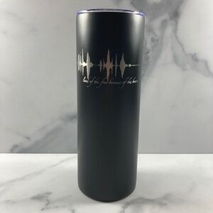 Land Of The Free Because Of The Brave Soundwave 20oz Tumbler